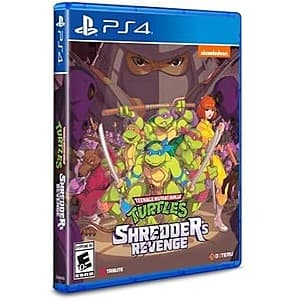 Teenage Mutant Ninja Turtles: Shredder's Revenge (PS4 Physical Game) $15 + Free Shipping w/ Amazon Prime