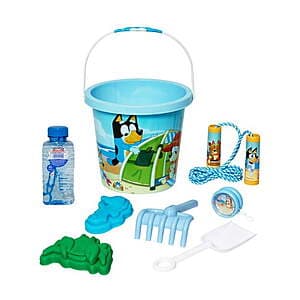 7-Pc Little Kids Summer Fun Beach Bucket Set (Bluey) $6 + Free Pickup