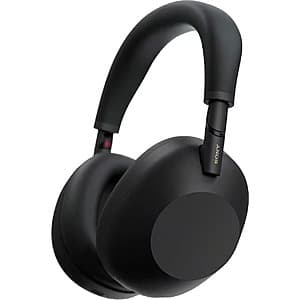 Sony WH-1000XM6 over-ear wireless headphones in Platinum Silver, Midnight Blue, or Black with noise-cancelling technology.