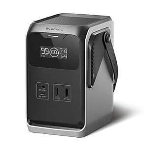 ECOFLOW TRAIL 200 DC LiFePO4 Portable 4-Port USB Power Station $103.55 + Free Shipping