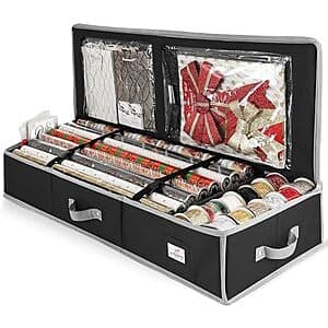 Hearth & Harbor Wrapping Paper Storage Container (Black) $9.25