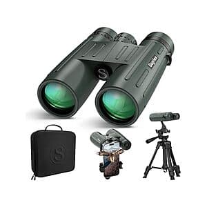 Sogries 14x45 Waterproof Binoculars w/ Tripod & Carry Case $50 + Free S&H w/ Prime