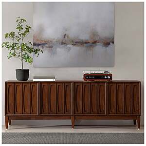 Select Costco Stores: 74" Northridge Home Monterey Bay Accent Console (Brown) $200 (In-Store Only)