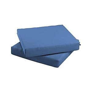2-Ct. California Umbrella Outdoor Replacement Patio Chair Pad Set (10 Colors) $30 + Free S/H for Prime Members