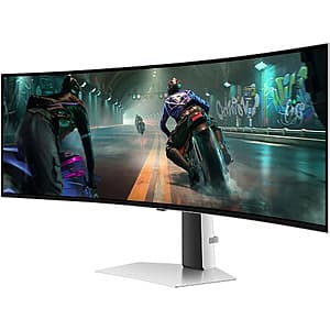 49" Samsung Odyssey G91SD OLED Dual QHD 5120x1440 144Hz Curved Monitor $680 + Free Shipping