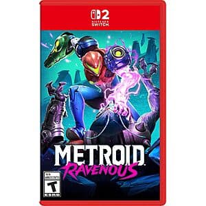 Metroid Prime 4: Beyond game box art for Nintendo Switch 2.