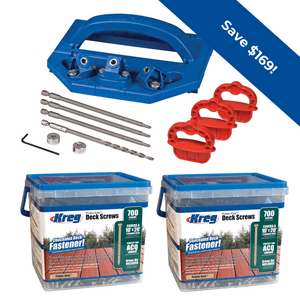 Kreg Deck Jig Concealed Fastener System Bundle $50 + $10 S&H