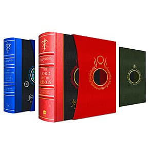 Prime Members: Tolkien Illustration Hardcover Edition Books: The Hobbit $81.40 & More + Free S&H