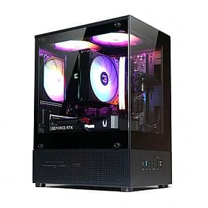 Zalman CUBIX-G Micro-ATX PC Case w/ Tempered Glass Panels (Black) $30 + Free Shipping