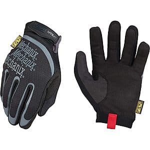 Mechanix Wear Utility Gloves (Black/Grey) $10.25 w/ Subscribe & Save