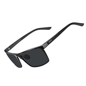 Prime Members: Bircen Men's Polarized Anti-Glare AL-Mg Metal Sunglasses (Various) $10.50 + Free S&H