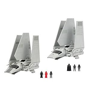 Star Wars Micro Galaxy Squadron Imperial Shuttle Battle Pack Deluxe Set $19.35