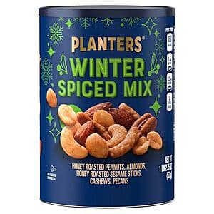 18.75oz Planters Winter Spiced Mix Canister $4