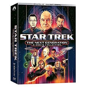 Star Trek: The Next Generation Motion Picture Collection (4K UHD/Blu-ray/Digital 4K) $37.25 + Free Shipping