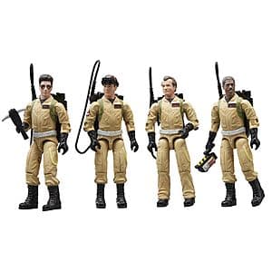 4-Pack 3.75" Ghostbusters Plasma Pack 40th Anniversary Action Figure Set $30