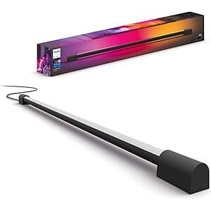 Philips Hue Play RGB Gradient LED Smart Light Tube (Black): Large $165, Compact $150 + Free Shipping