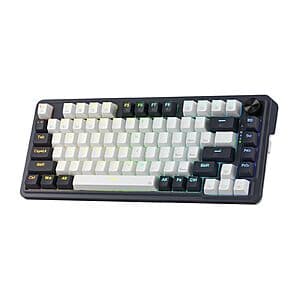 Redragon K673 PRO 75% Wireless Gasket RGB Gaming Keyboard (Red Switch, Blue) $40 + Free Shipping