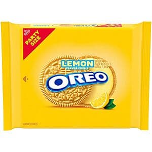 24.95-Oz OREO Sandwich Cookies (Lemon Flavor Creme) $1.90 w/ Subscribe & Save
