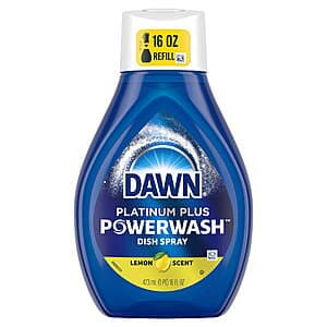 Select Stores: 16-Oz Dawn Powerwash Spray Dish Soap Refill + $2 Walmart Cash $3.95 or Less + Free Pickup