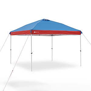 10' x 10' Ozark Trail Instant Pop Up Canopy Tent w/ Wheeled Carry Bag $79 + Free S&H