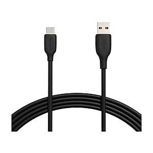 10' Amazon Basics USB-C to USB-A 2.0 Fast Charger Cable $3 + Free S&H w/ Prime