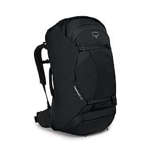 80L Osprey Men's Farpoint Travel Backpack (Black) $141 + Free Shipping