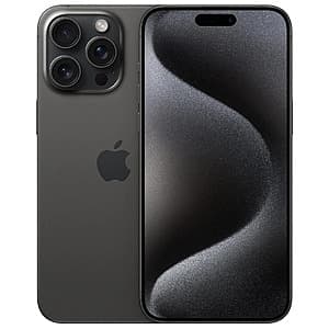 Refurb/Very Good: 256GB 6.7" Apple iPhone 15 Pro Max Unlocked Smartphone $536 + Free S&H