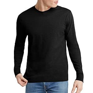 Hanes Men's Originals Lightweight Tri-Blend Long Sleeve T-Shirt (3 Colors) $8.75