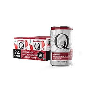 24-Pack 7.5-Oz Q Mixers Cranberry-Pomegranate Spritz Cocktail Mixer $14.25 w/ Subscribe & Save