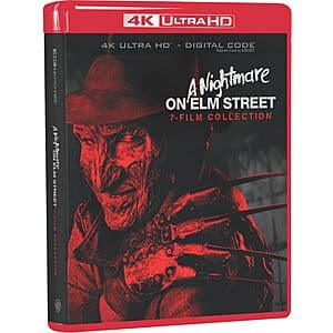 A Nightmare on Elm Street: 7-Film Collection (1984-1994) (4K Ultra HD) $67.50 + Free S/H