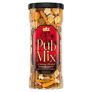 Select Areas: 20oz Utz Pub Mix Snack Mix $2.15
