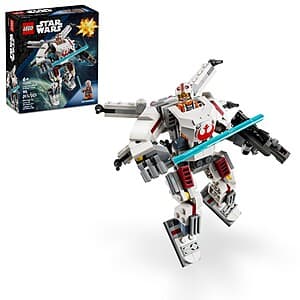 195-pc LEGO Star Wars Luke Skywalker X-Wing Mech (75390) $9.60 + Free Store Pickup