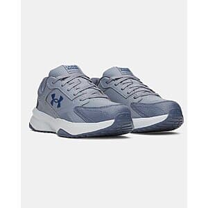Men's Under Armour UA Edge Leather Training Shoes (Gravel/Blue Fog) $28.60 + $8 S&H