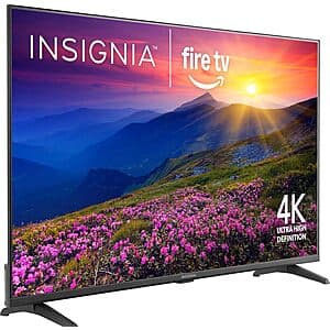 Prime Members: 65" INSIGNIA F50 4K UHD LED 60Hz Smart Fire TV $230 + Free S&H