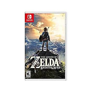 Extra 20% Off Select Gaming: The Legend of Zelda: Breath of the Wild (Switch) $35.19 & More + Free S/H for Prime Members