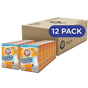 14-Oz Arm & Hammer Baking Soda Fridge-n-Freezer Odor Absorber $9.70 w/ S&S