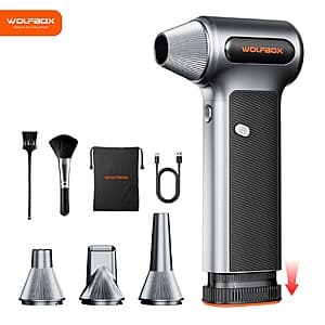 WOLFBOX MF200 Cordless Electric Air Duster w/ Removable Battery $76.50 + Free Shipping