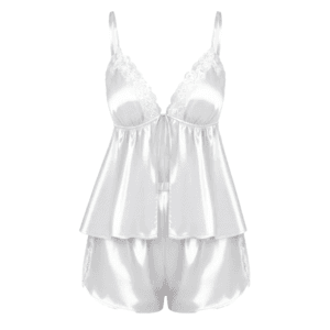 Ekouaer Women's Satin Lace Pajama Sets (Various) $8