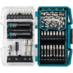 50-Piece Makita Impact XPS Impact Driving and Fastening Bit Set (T-05941) $27