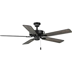52" Progress Lighting AirPro E-Star 5 Blade Indoor Ceiling Fan $25.70 + Free S&H