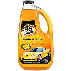 64-Oz Armor All Ultra Shine Car Wash and Wax $5.50