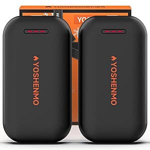 Prime: 2-Pk YOSHENMO Rechargeable USB-C Electric Hand Warmers w/ 3 Heat Settings $6.95 + Free S&H