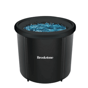 Brookstone Portable Ice Bath Cold Plunge Water Therapy Tub $11 + Free S&H