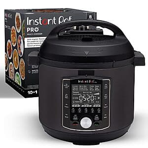 8-Qt Instant Pot Pro 10-in-1 Pressure Cooker $110.50 + Free Shipping