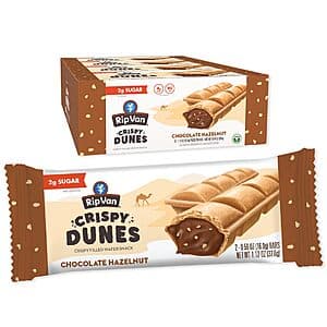 12-Pack Rip Van Crispy Dunes Vegan Chocolate Hazelnut Wafer Sticks $8.35 w/ Subscribe & Save