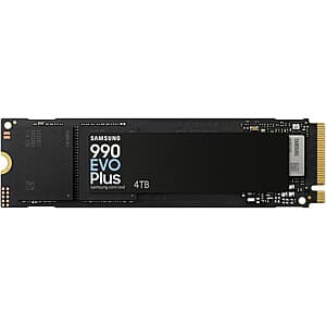 4TB Samsung M.2 2280 990 EVO Plus PCIe 5.0 x2 NVMe Solid State Drive $200 + Free Shipping