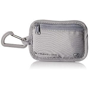 Travelon RFID Blocking Clip Stash Pouch (Gray) $6
