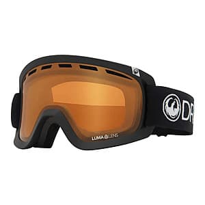 Dragon Alliance snow goggles in various colors and styles, designed for winter sports.
