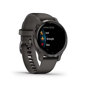 New/Factory Second: Garmin Venu 2S GPS Smartwatch (Slate Bezel w/ Graphite Case) $114.85 + Free S&H