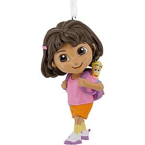 Hallmark Nickelodeon Dora Christmas Ornament $1.10
